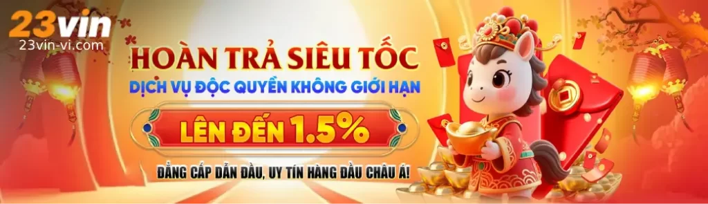 23VIN ưu đãi dành cho thành viên mới