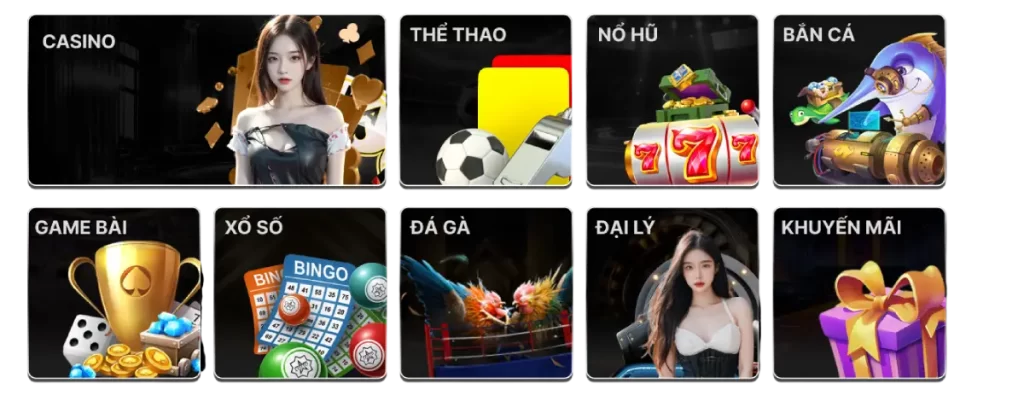 Các trò chơi nổi bật trên 23VIN